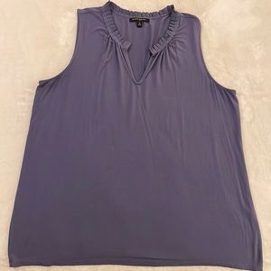 Banana Republic Purple Sleeveless Top, Size XL